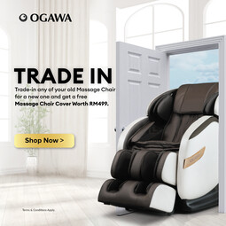 [Trade-In] OGAWA Smart Vogue Prime Massage Chair Free Massage Chair Cover [Deposit RM200 Only] [Free Shipping WM]*